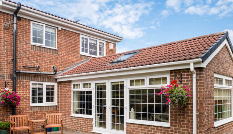 Property with a rear extension